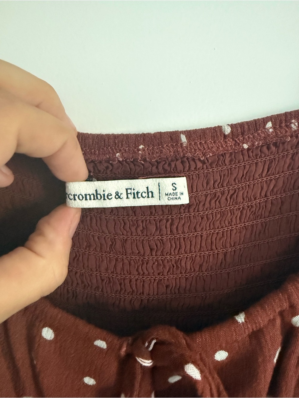 Abercrombie & Fitch Puff Sleeve Top - Picture 5 of 7